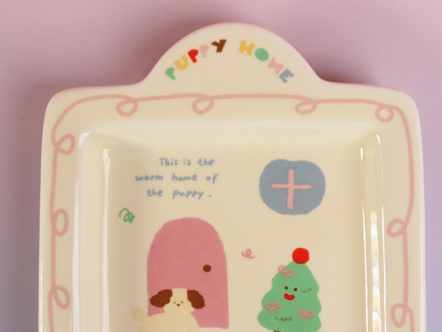 Puppy & Tree Plates