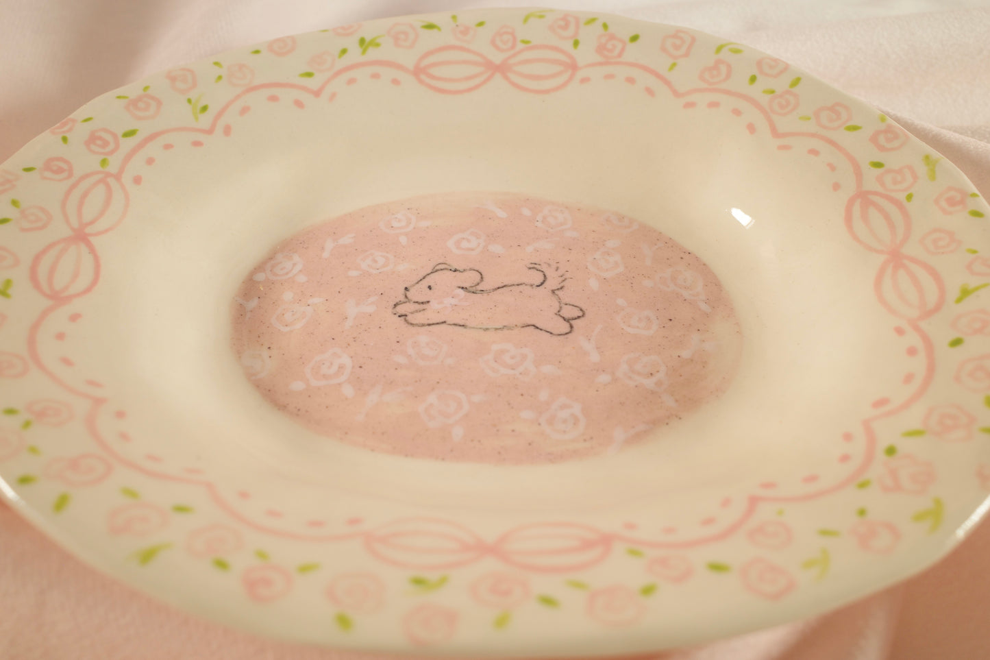 Blush Pink Plate
