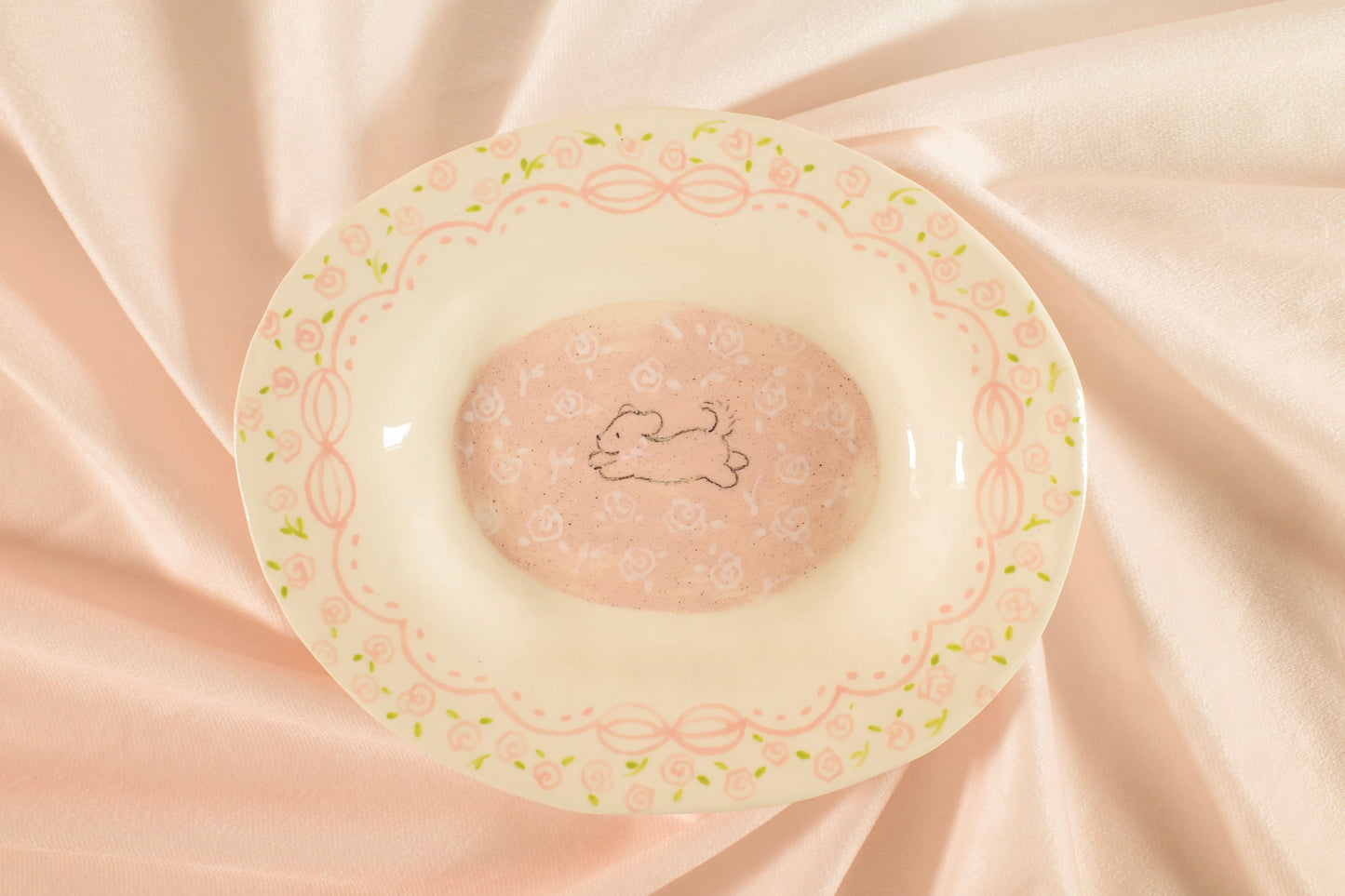 Blush Pink Plate