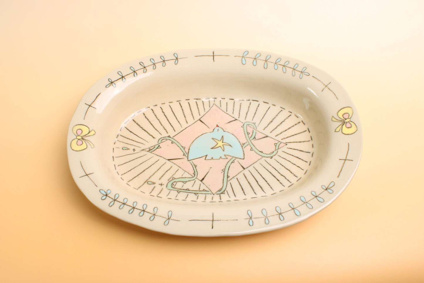 Coquette Bow Tray